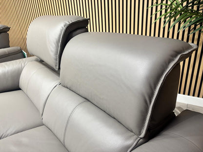 Furniture Village JUDE Style Leather 3 + 2 Seater Power Sofa Set - RRP £4,690