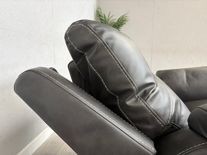 DFS Evander Faux Leather Power Recliner Armchair - RRP £899