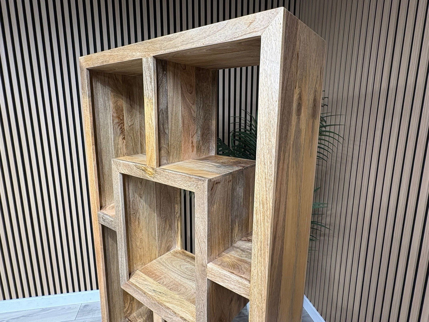 NEXT Sample - Cuba Mango Wood Display Cabinet - RRP: £1095