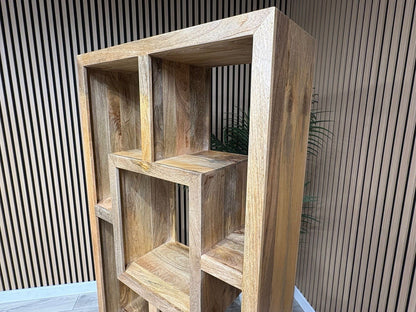 NEXT Sample - Cuba Mango Wood Display Cabinet - RRP: £1095