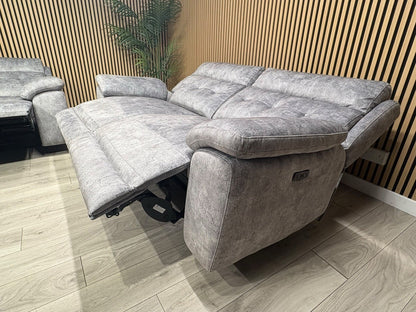 SCS Belford 3+3 Seater Power Recliner Sofa Set with Head Tilt - RRP £2698
