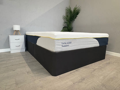 LUNA 6000 Support Gel Pocket Memory Hybrid 5ft Kingsize Mattress - RRP £1365
