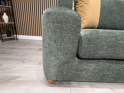 DFS Sample Enzo Fabric 4 Seater Sofa + Love Chair Set RRP £2799