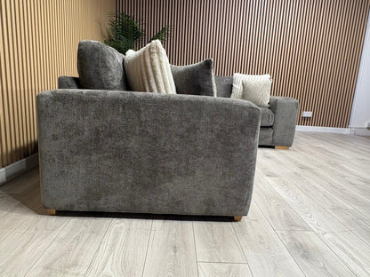 DFS Sample Pandora Fabric RHF 2c1 Corner Sofa RRP: £3295