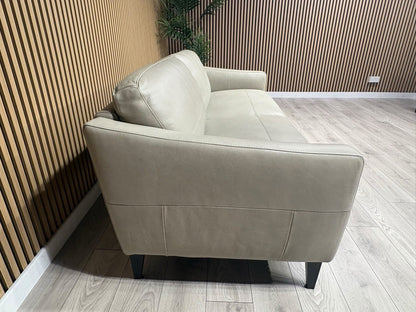 John Lewis BAILEY Style 3 Seater Leather Sofa RRP £2395