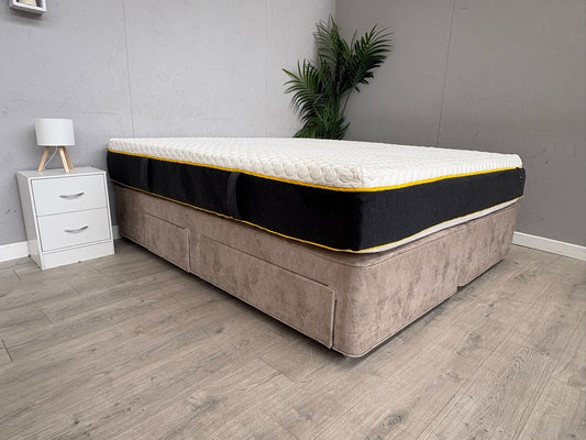 EVE Wunderflip Premium Hybrid 6ft Superking Mattress, Medium / Firm - RRP £1,299