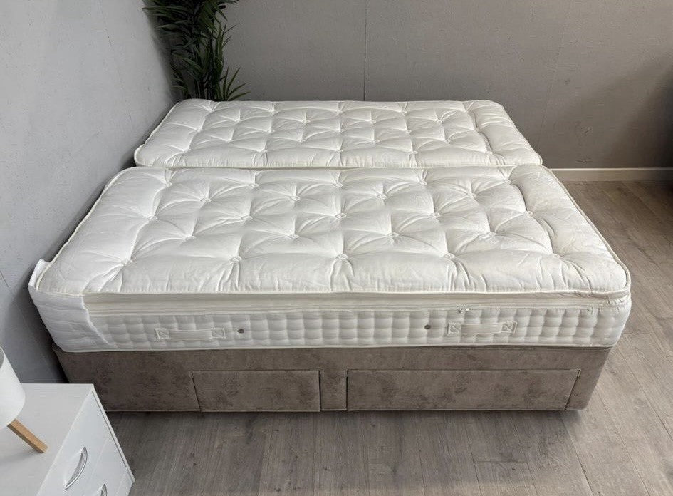 Staples and Co Artisan OPULENCE Zip & Link Mattress, 6ft Superking - RRP £2,399