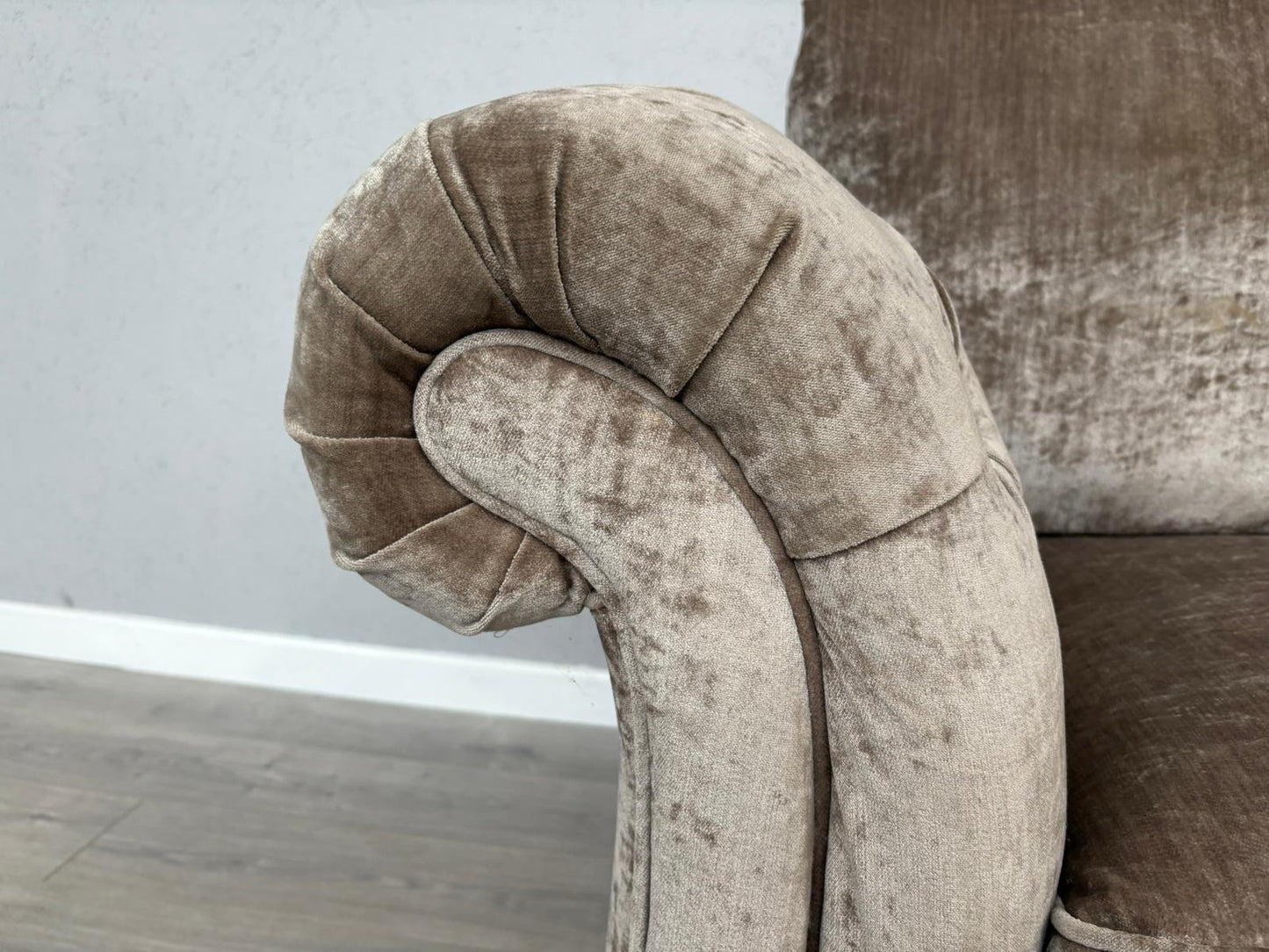 DFS Loch Leven Fabric 3 Seater Chesterfield Sofa - RRP £1499 Ex Display