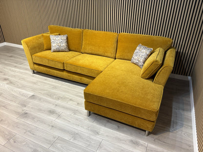 Furniture Village SASHA Fabric Large RHF Chaise Corner Sofa - RRP £3,295