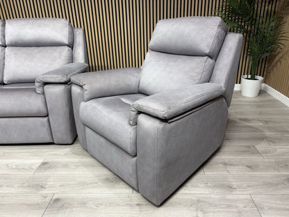 G Plan THORNBURY Fabric 2 Seater Sofa + Armchair, Power Recliners - RRP £5,940