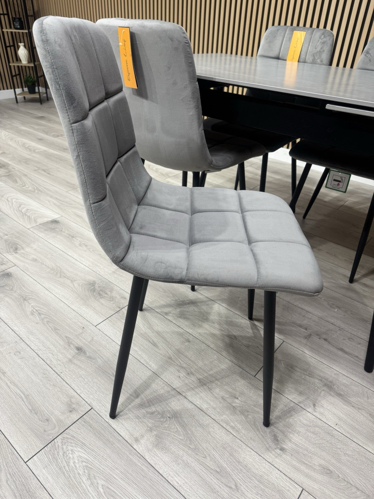 NEXT Sample - VERONA Marble Effect Extending Dining Table + 4 x Chairs RRP £1799