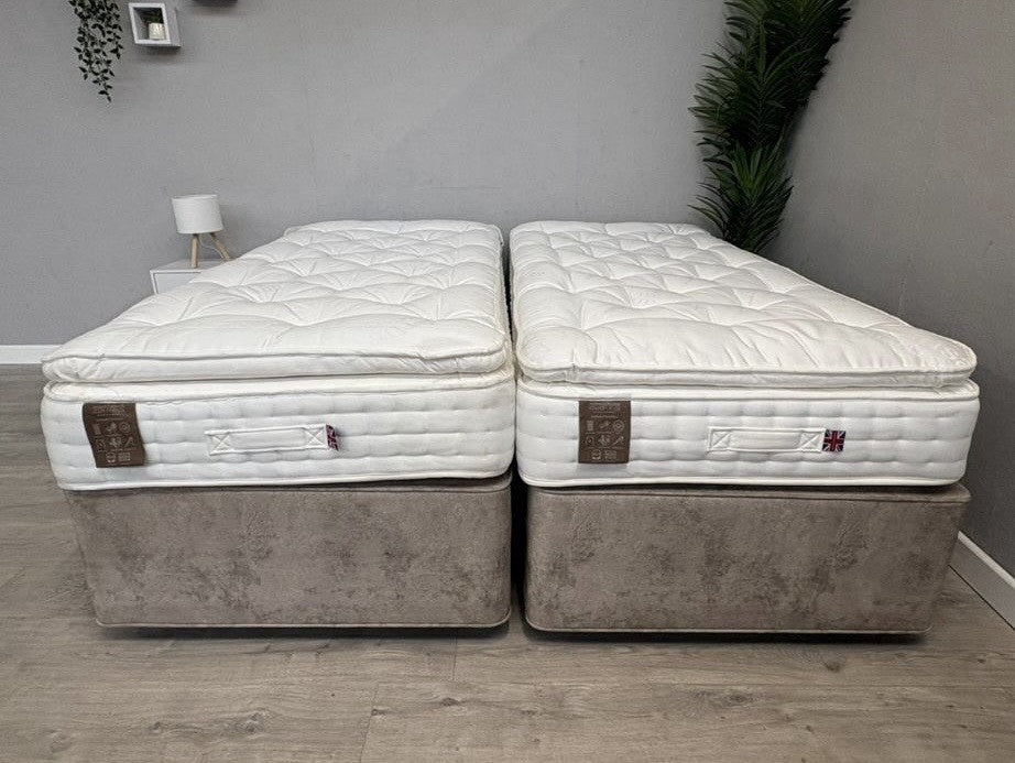 Staples and Co Artisan OPULENCE Zip & Link Mattress, 6ft Superking - RRP £2,399