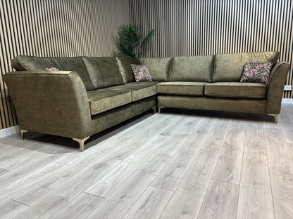 Furniture Village SASHA Fabric Large Corner Sofa ( 3 Corner 3 ) - RRP £3,495