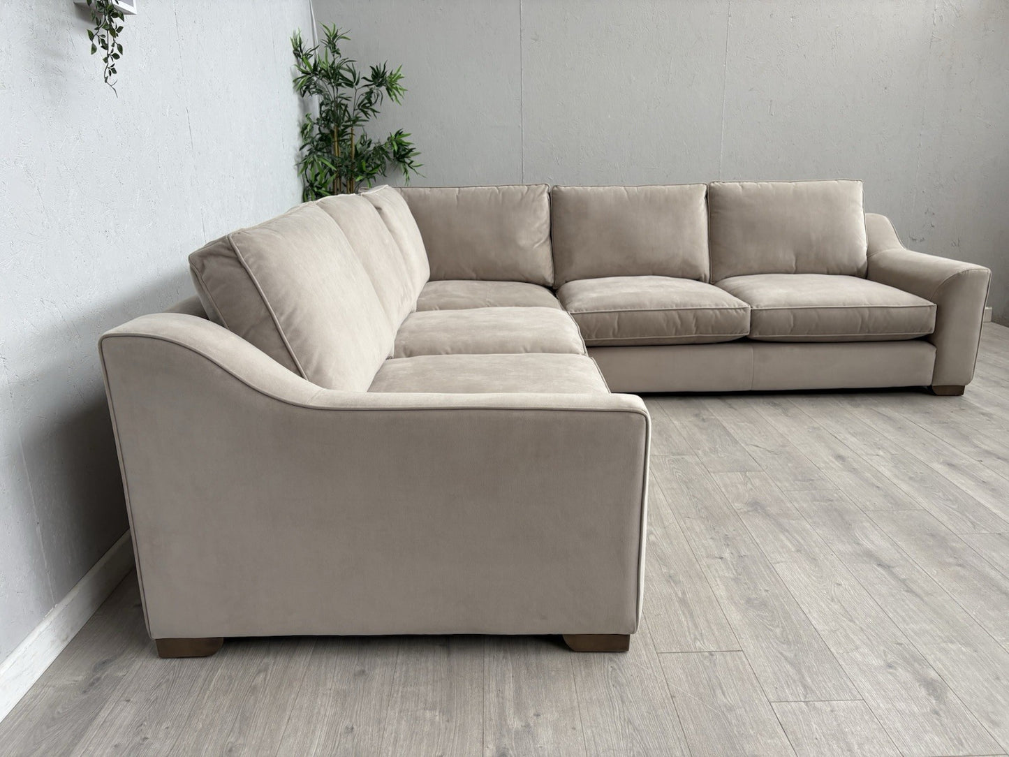Furniture Village - The Lounge Co. ISOBEL Large Fabric Corner Sofa - RRP £4,845