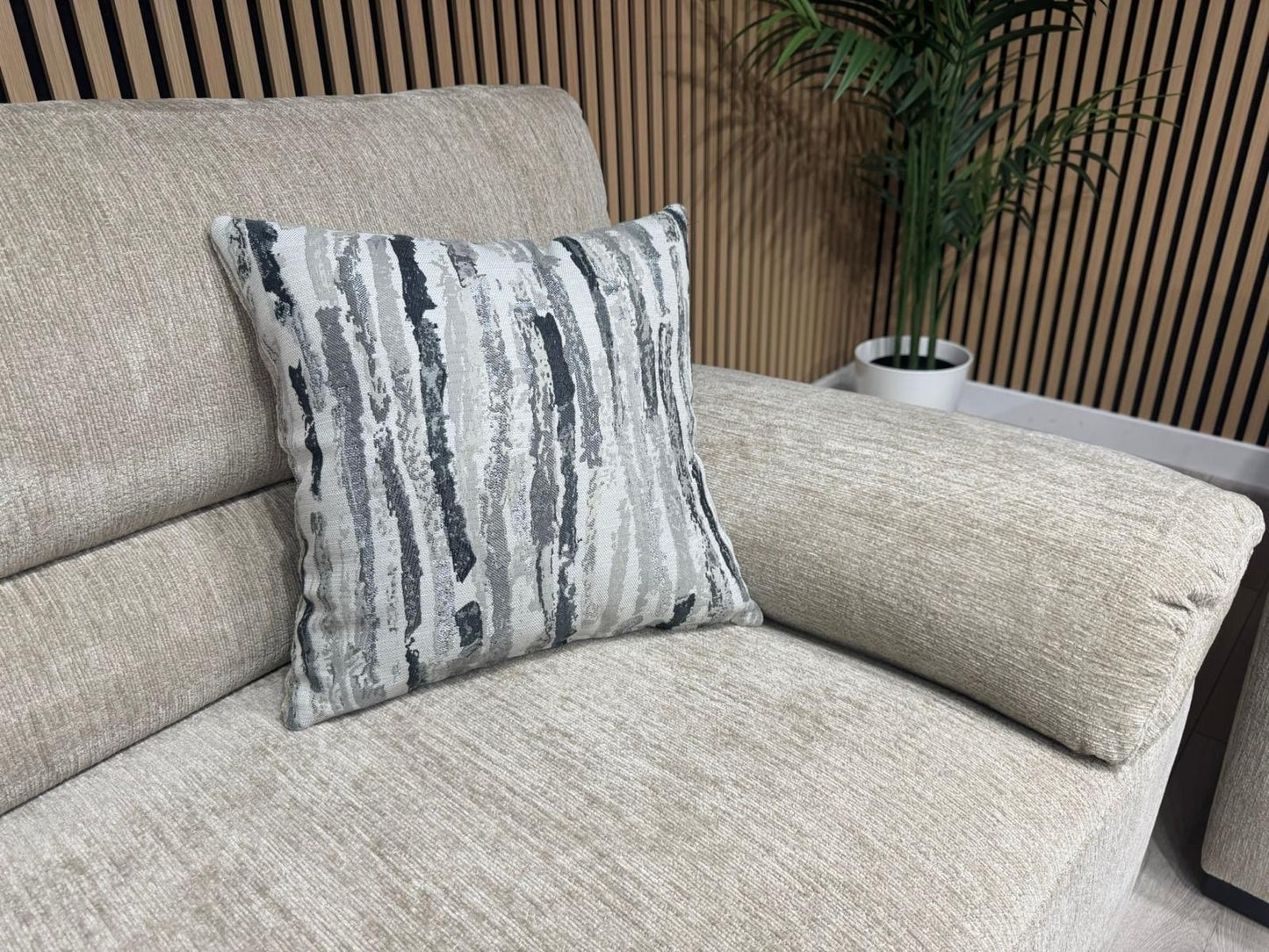 DFS Sample - DEXTER 3 Seater + 2 Seater Sofa Set, Formal Back - RRP £1,898