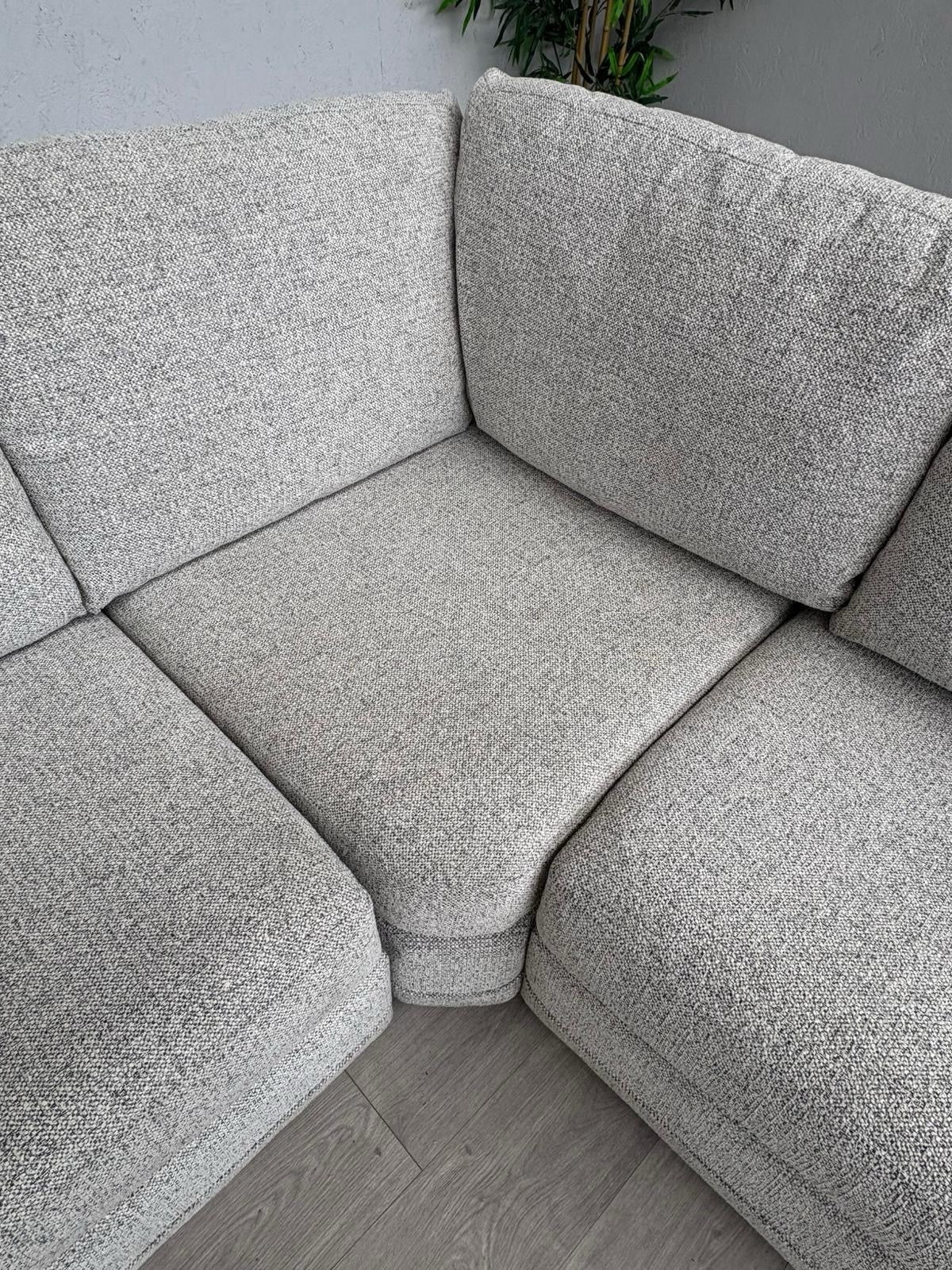 Furniture Village Fabric RHF Corner Sofa - RRP £2,295
