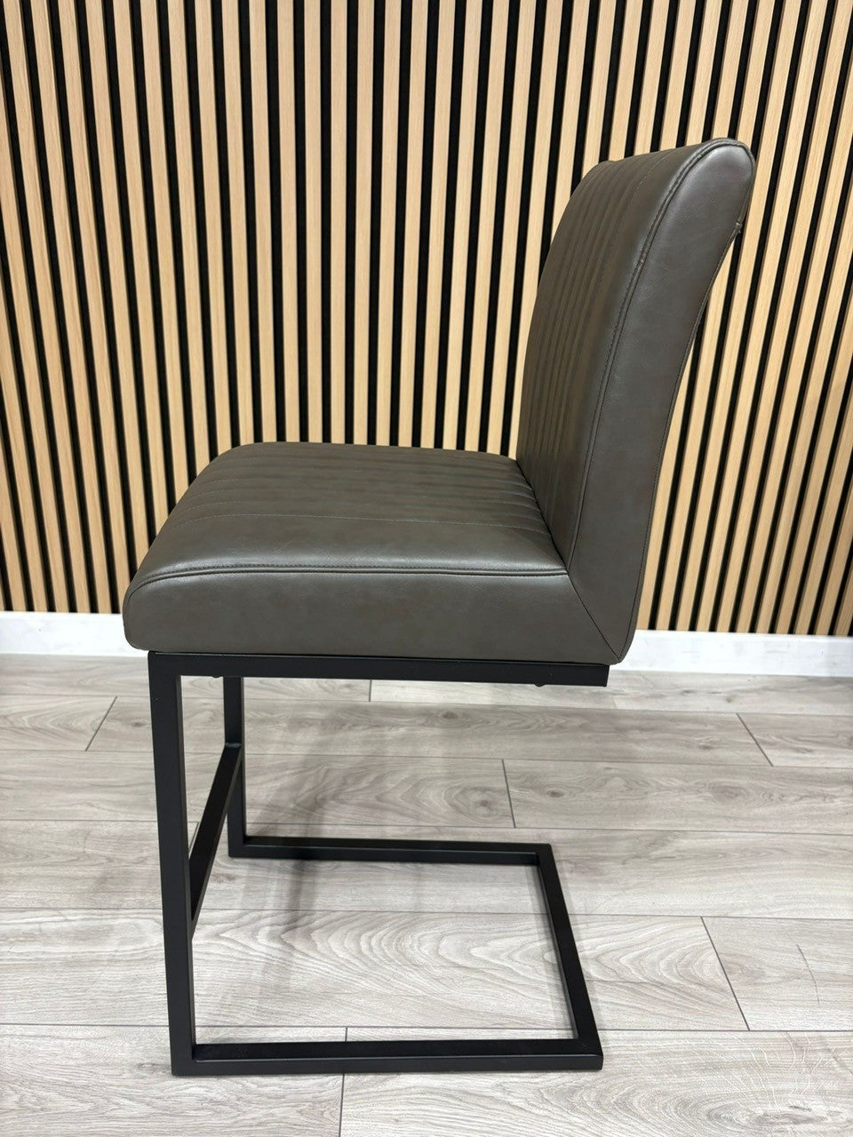 NEXT Sample - RIGA Industrial leather Bar Stools