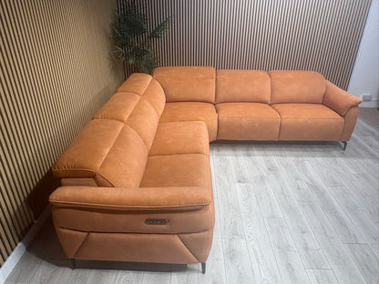 Furniture Village MOET Style Large Fabric Power Recliner Corner - RRP £4,495
