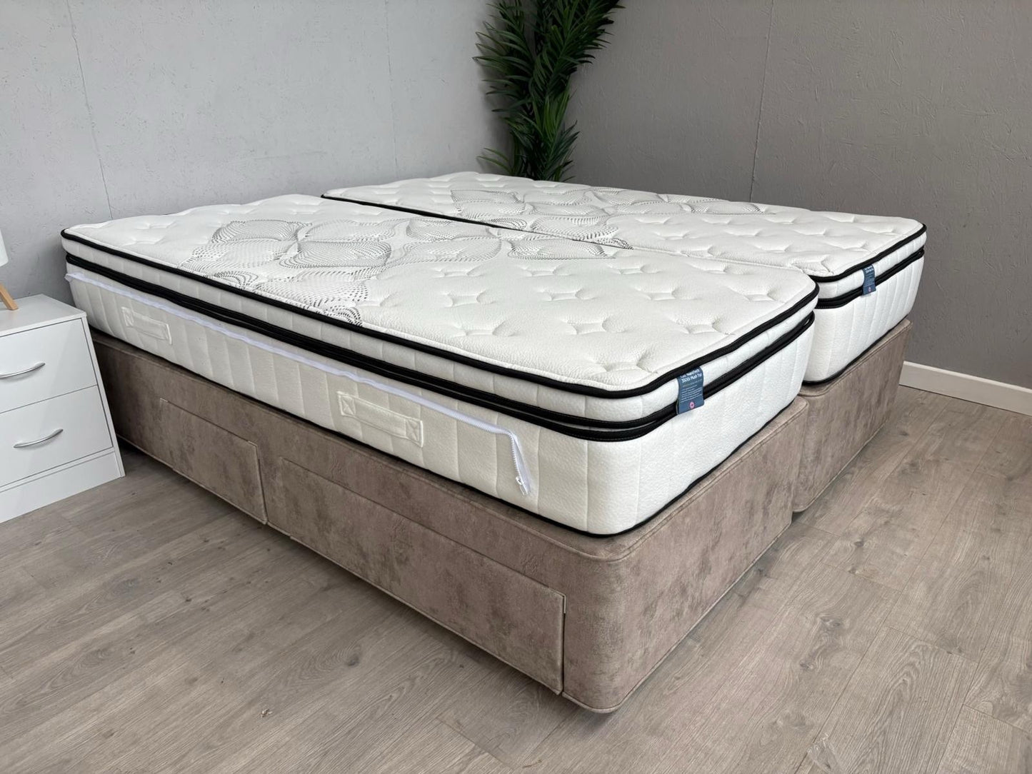 IGEL Nanotech 3500i 6ft Superking Mattress Zip&Link, Firm  - RRP £2,399