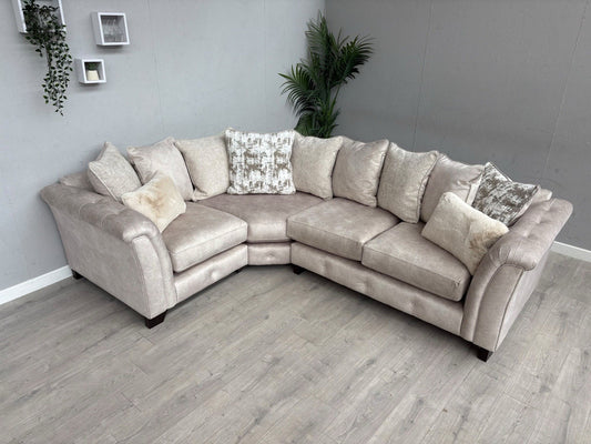Furniture Village - Aura Classic Back LHF Corner Sofa RRP - £3495
