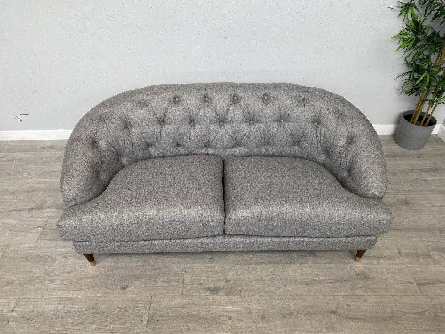 John Lewis - SWOON RADLEY Medium 2 Seater Sofa, Cinder Wool Grey - RRP £1,499