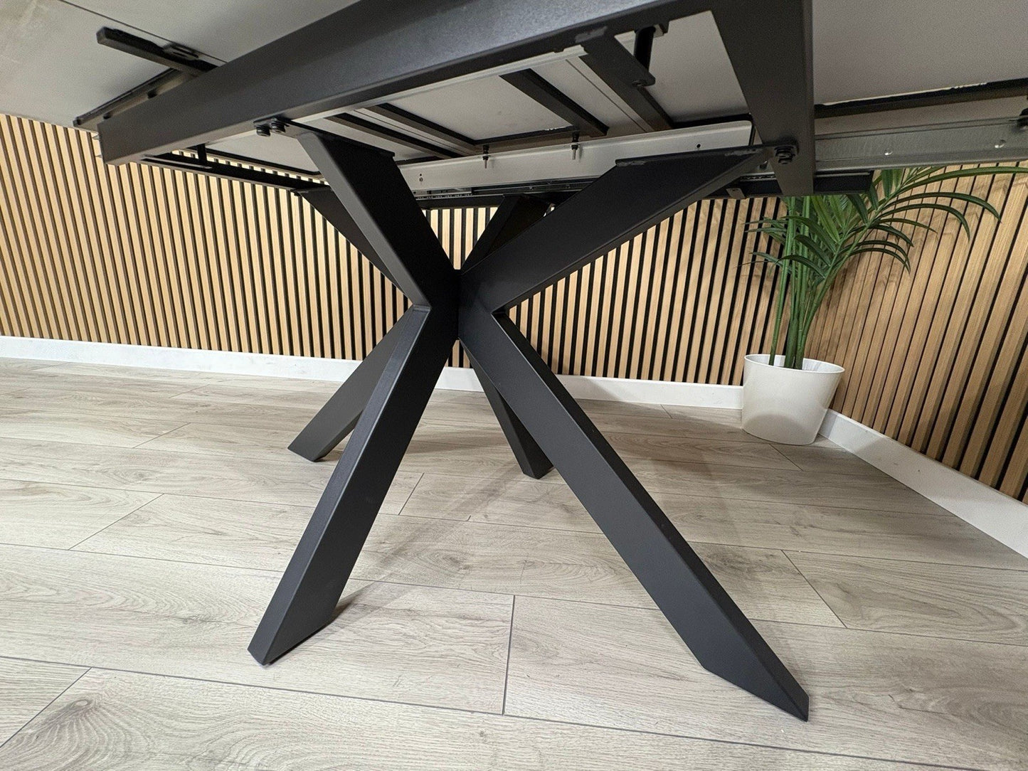 NEXT Sample - CRETE Marble Effect Extendable Dining Table  - RRP £899
