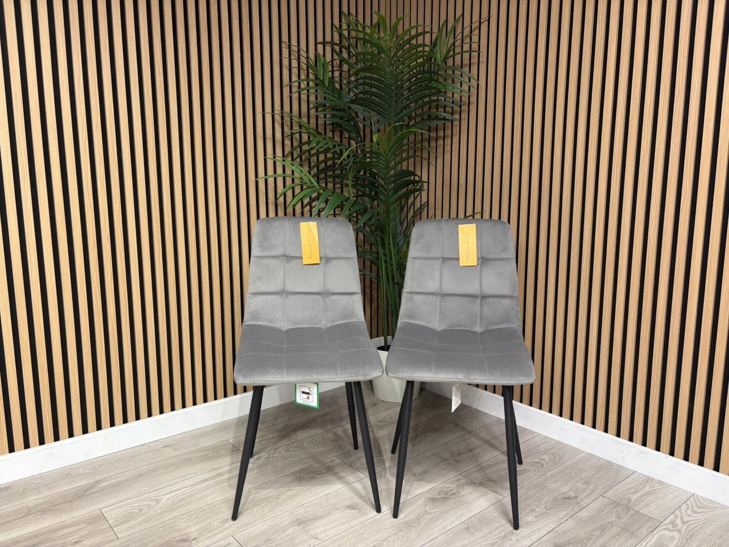 NEXT Sample - Brushed velvet dining chair