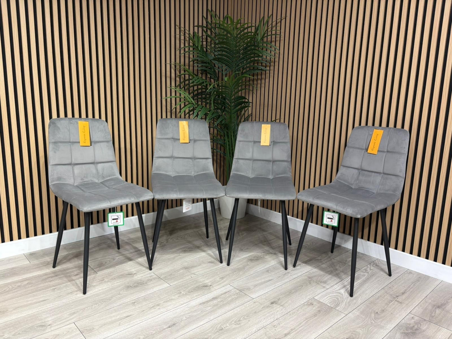 NEXT Sample - Brushed velvet dining chair