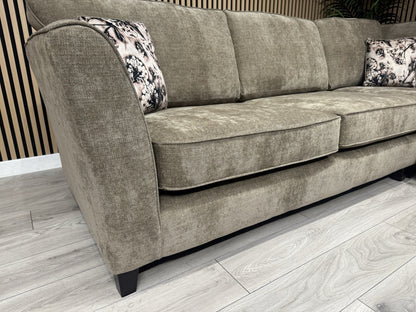 Furniture Village SASHA Fabric Large Corner Sofa ( 3 Corner 3 ) - RRP £3,495