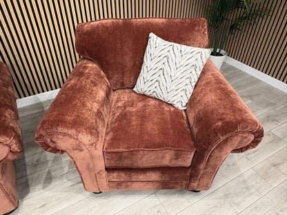 New BLENHEIM Fabric 3 Seater + Armchair - RRP £2790