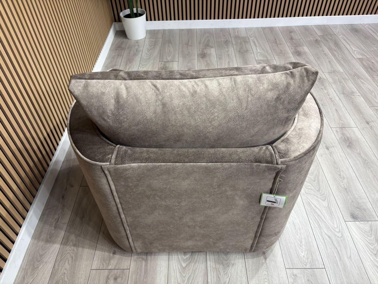 DFS - CHERISHED Style Fabric Swivel Armchair, Formal Back - RRP £949