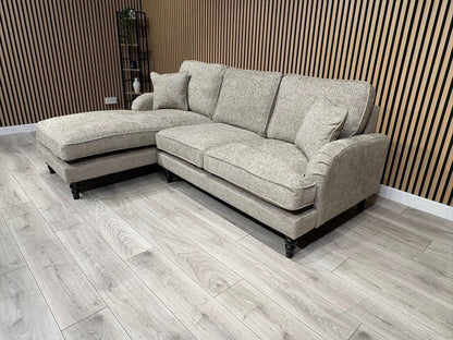 Laura Ashley LYNDEN Style Fabric 3 Seater LHF Chaise Corner Sofa - RRP £2625