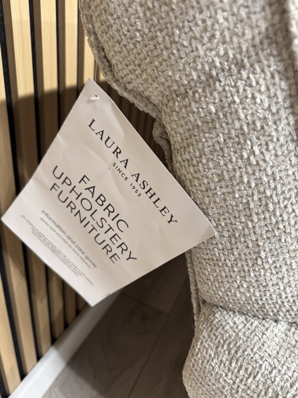 Laura Ashley LYNDEN Style Fabric 3 Seater + 2 Seater Sofa Set - RRP £2,700