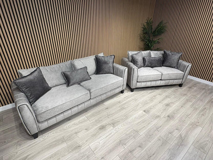DFS - Cherished Style 3 + 2 Seater Sofa Set, Formal Back - RRP £2,399