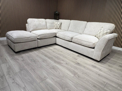 Furniture Village NEW LEGEND LHF Open Chaise Corner Sofa - RRP £2347