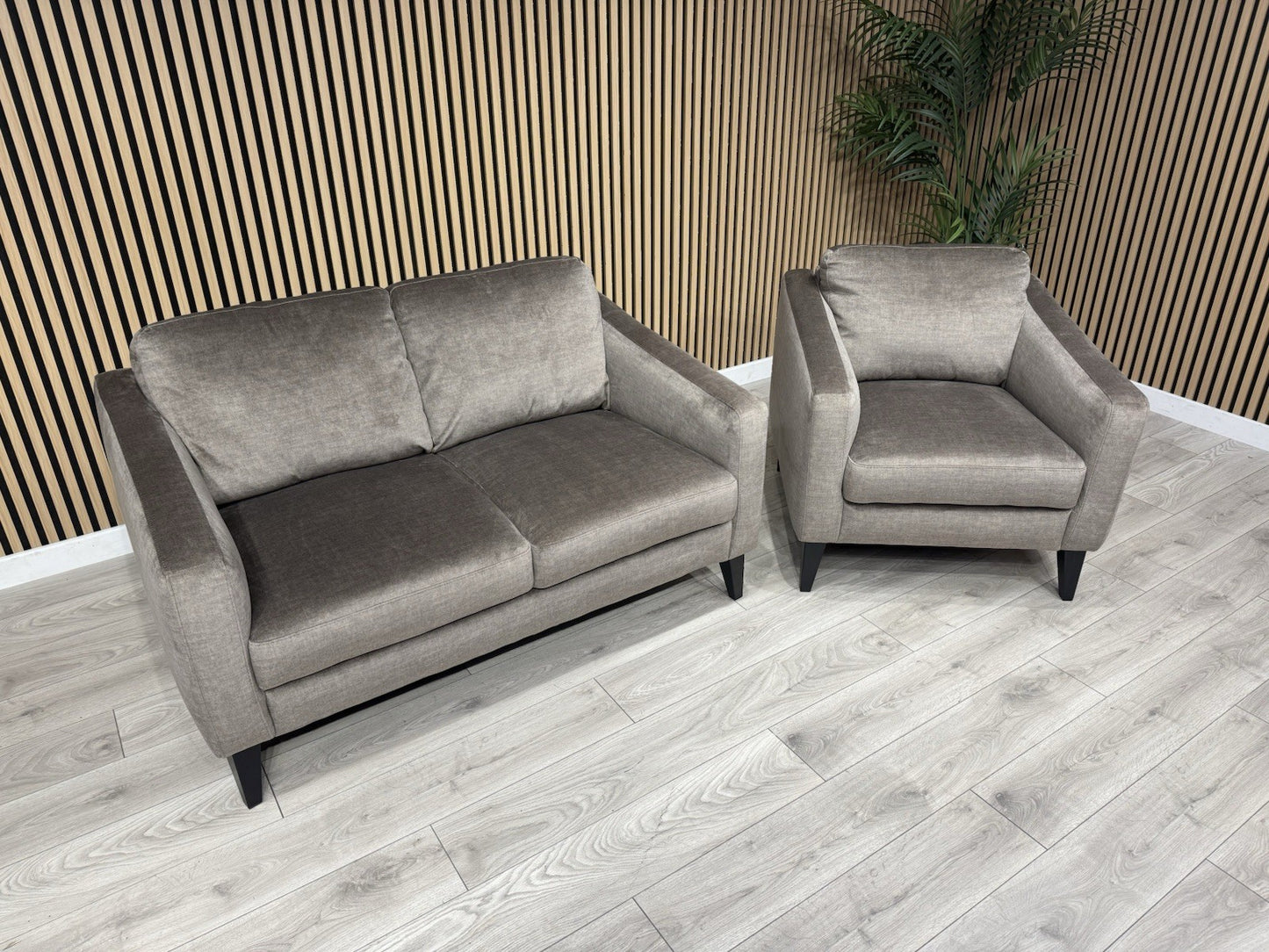 John Lewis BAILEY Style Fabric 2 Seater + Armchair Set - RRP £2590