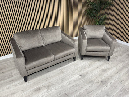 John Lewis BAILEY Style Fabric 2 Seater + Armchair Set - RRP £2590