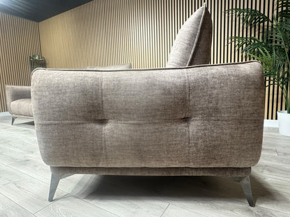 SCS Ostellato Fabric 3 Seater Sofa + Armchair, Adjustable Back Rests - RRP £2098