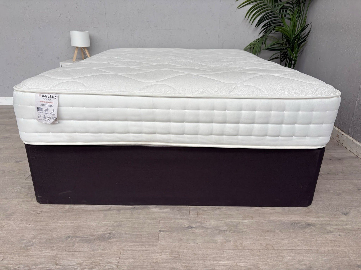 Slumberland NATURALS PREMIUM WOOL 5ft Kingsize Mattress, Medium - RRP £1,199
