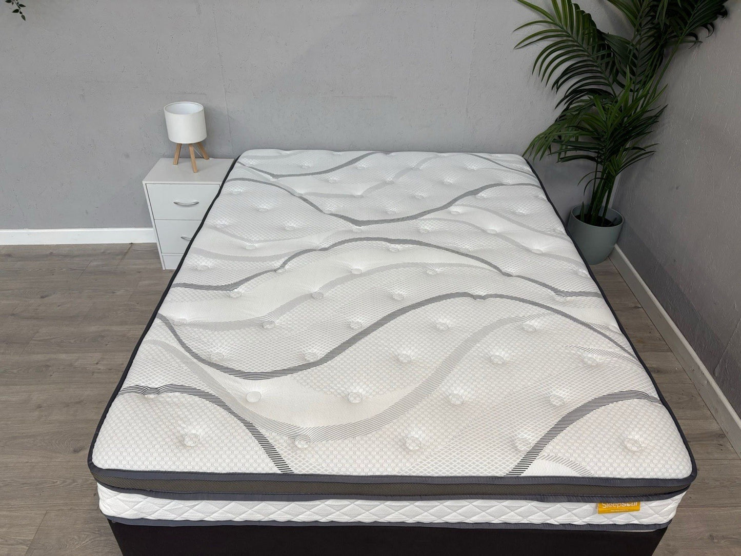 Sleep Soul Heaven 1000 Pocket Gel Pillow Top 5ft Kingsize Mattress - RRP £500