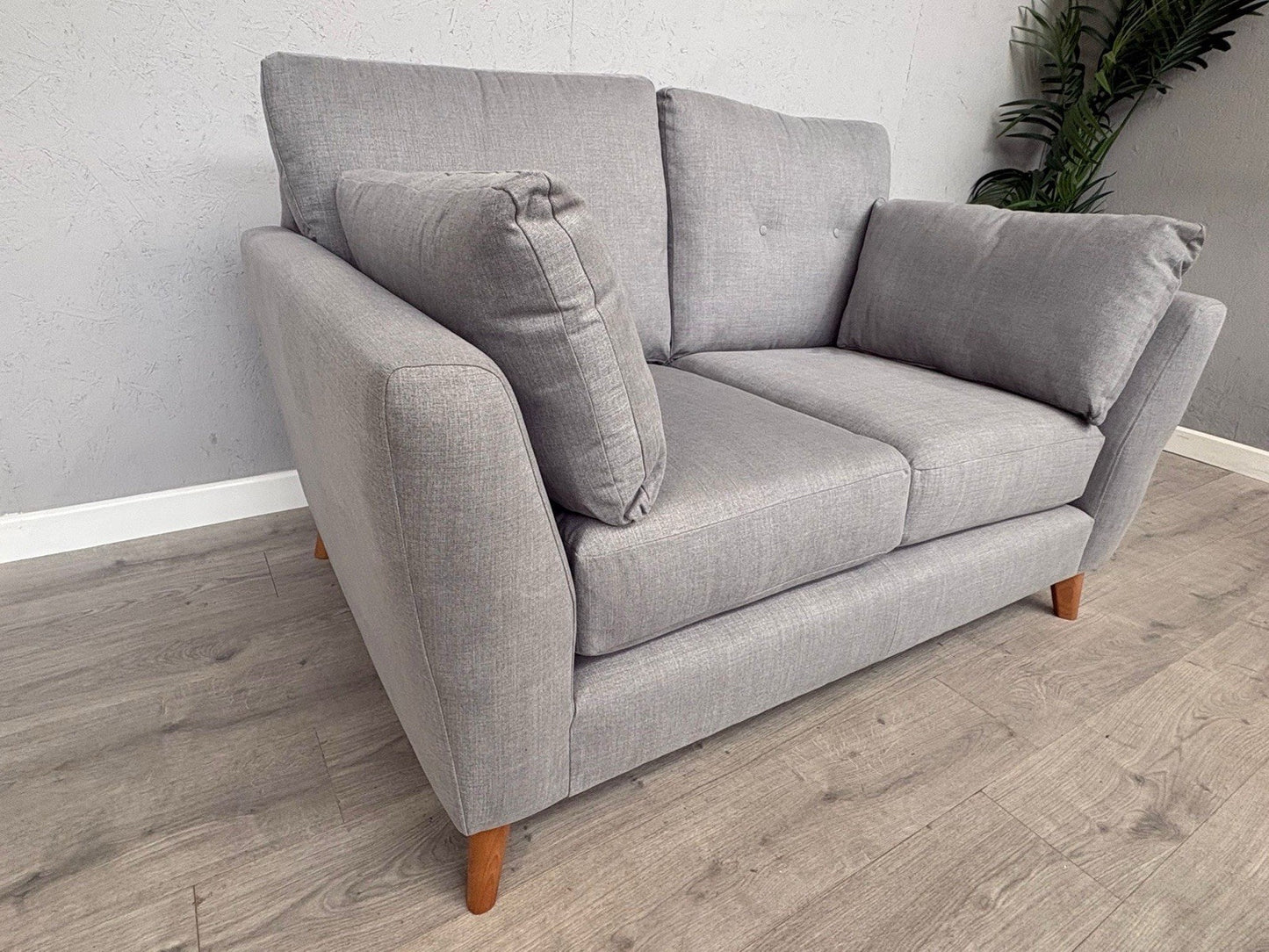 John Lewis ALFIE Fabric Small 2 Seater Sofa, Light Grey - RRP £849