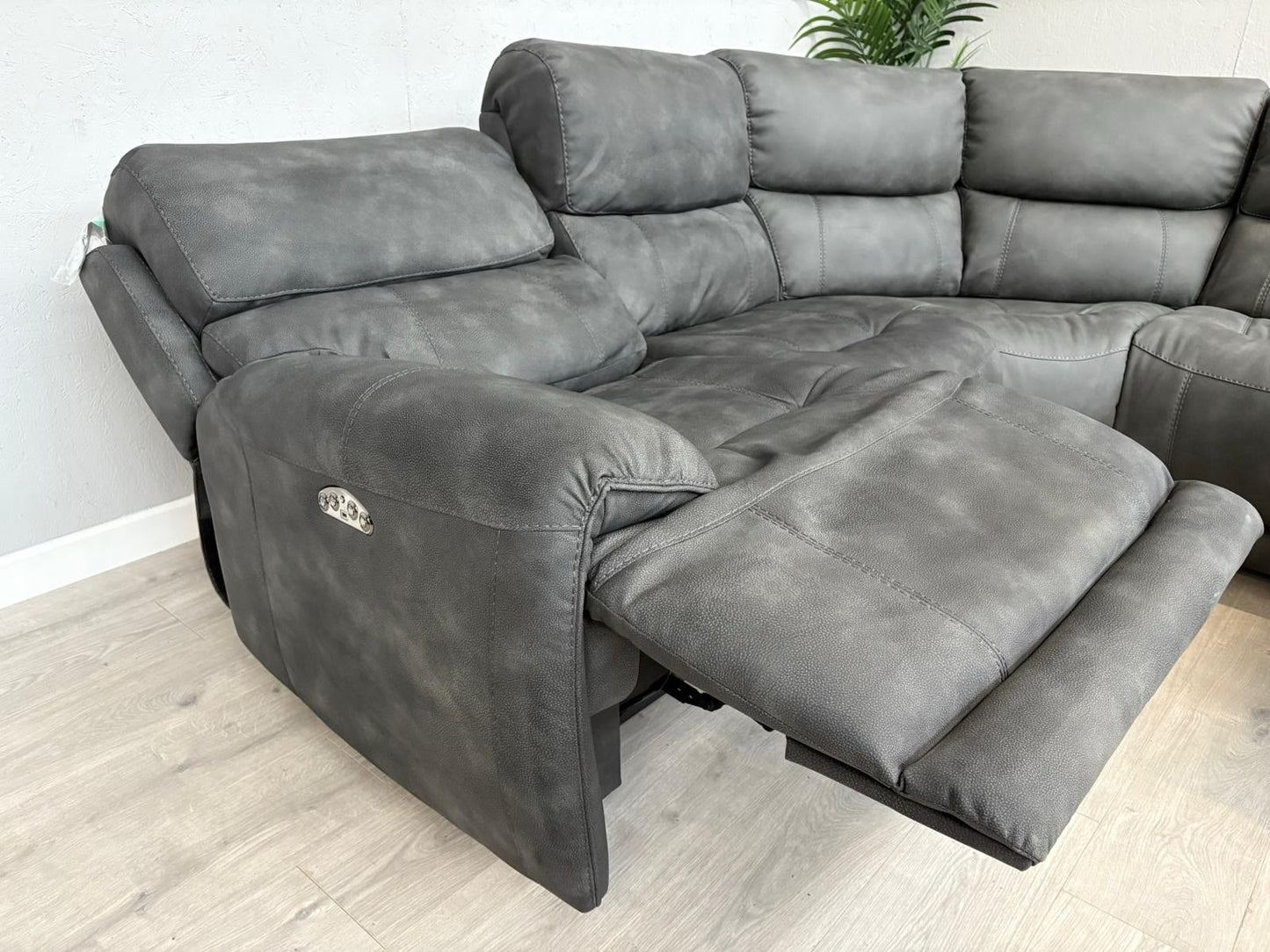 Furniture Village - LINK Fabric Large Power Recliner Corner Sofa - RRP £2,445