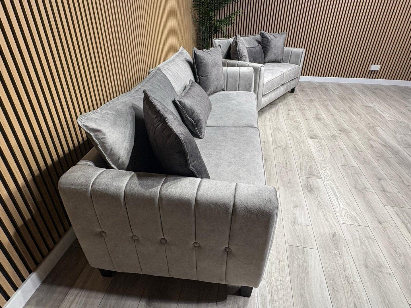 DFS - Cherished Style 3 + 2 Seater Sofa Set, Formal Back - RRP £2,399