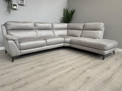 Furniture Village CONTEMPO Fabric RHF Open End Chaise Corner Sofa - RRP £2,295
