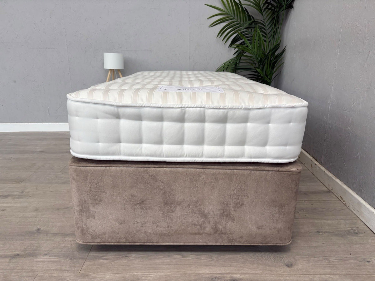 HYPNOS Cotton Comfort 3ft Single 90 x 190cm Mattress, Medium - RRP £649