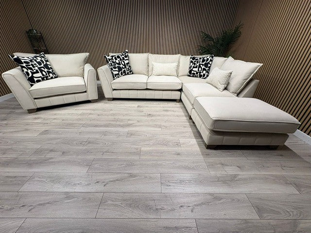 F.V Mariah Style Corner Sofa & Love Chair - Different Combinations Available