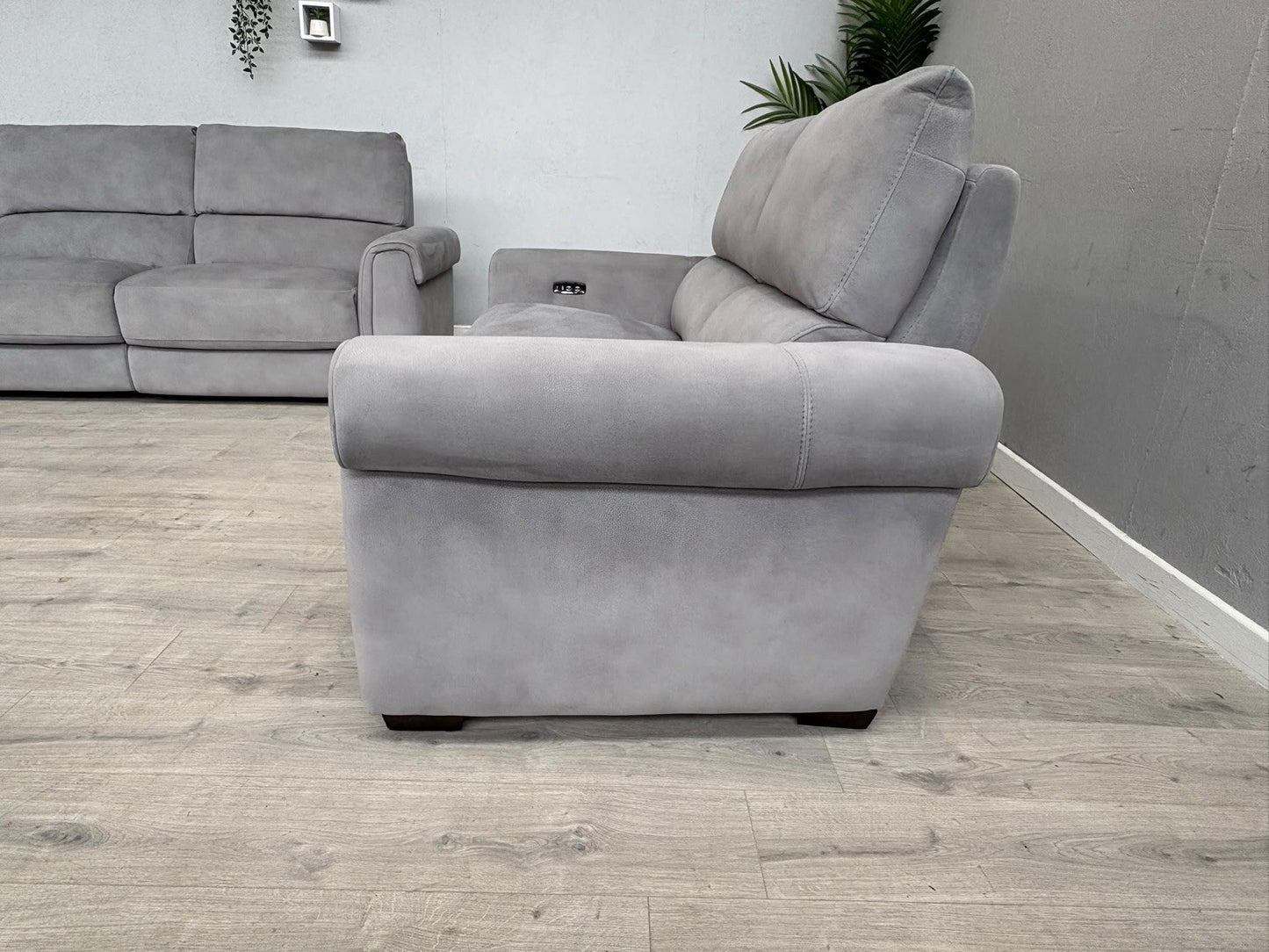 Furniture Village NIXON Fabric 3+2 Seater Power Recliner Sofa Set - RRP £2,290