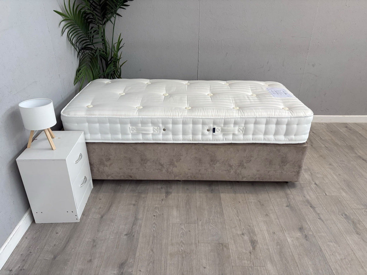 HYPNOS Cotton Comfort 3ft Single 90 x 190cm Mattress, Medium - RRP £649