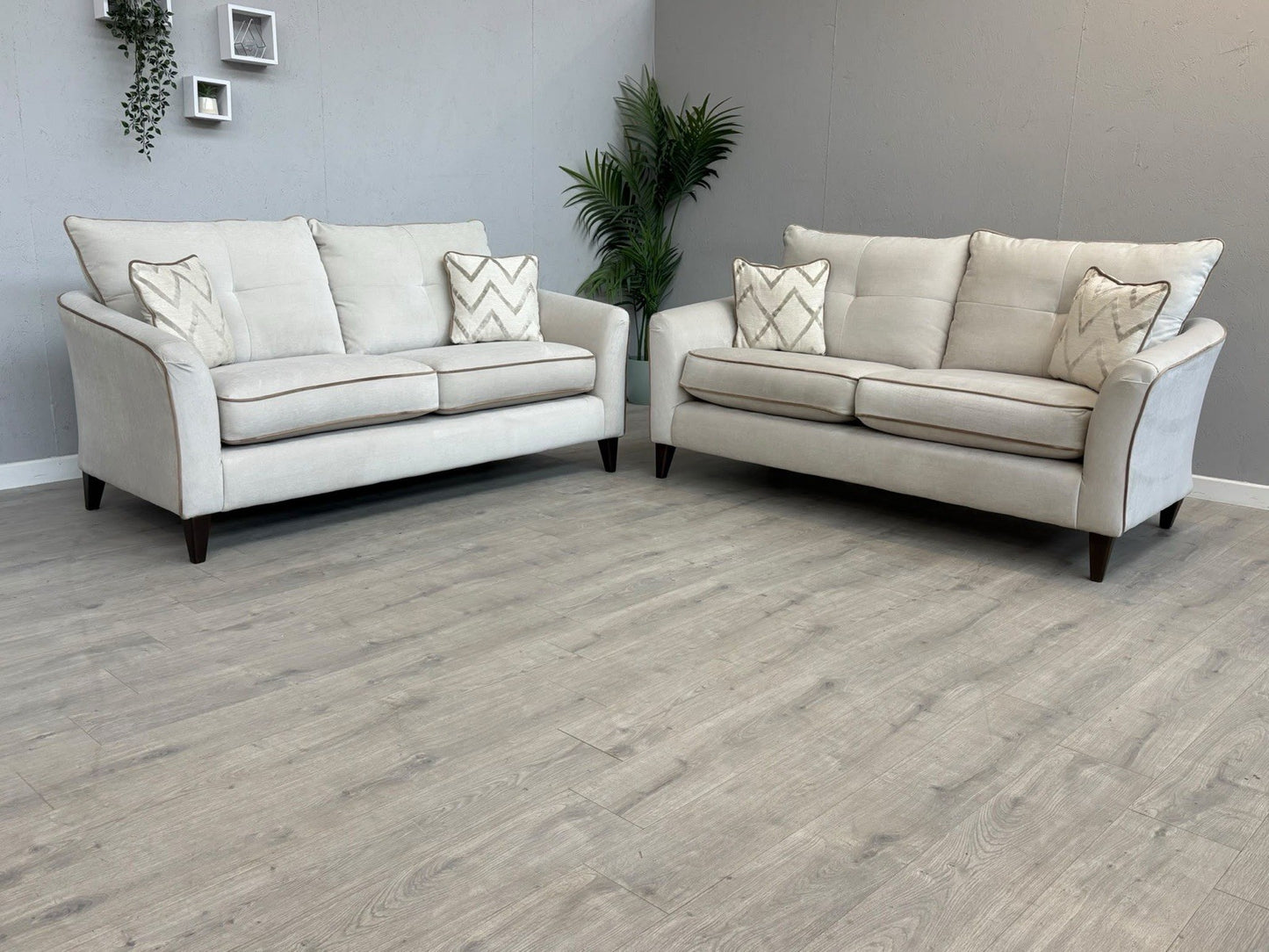 Furniture Village SOHO Fabric 3 + 3 Seater Sofa Set - RRP £2790