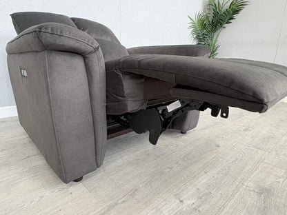 DFS Nestta Fabric Power Recliner Armchair - RRP £699